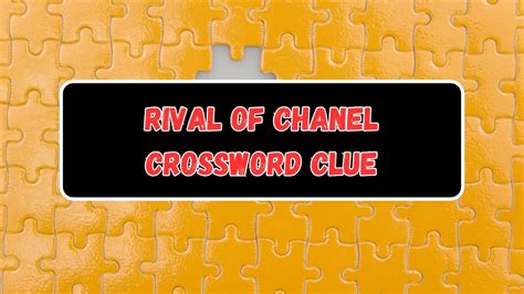 alternative to chanel no 5 nyt crossword|Chanel No. 5 alternative Crossword Clue.